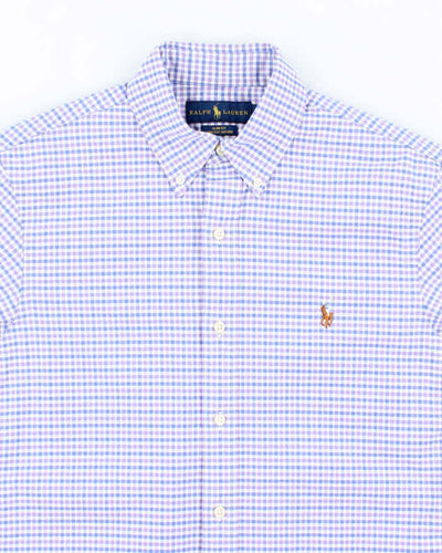Vintage Ralph Lauren Check Long Sleeve Shirt - S