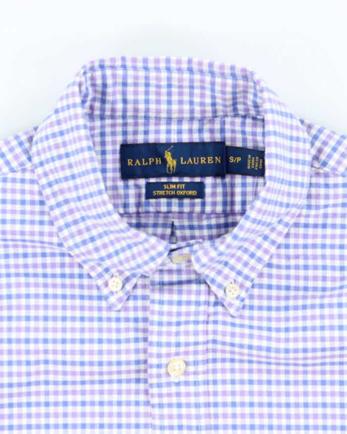 Vintage Ralph Lauren Check Long Sleeve Shirt - S