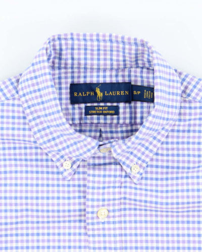 Vintage Ralph Lauren Check Long Sleeve Shirt - S