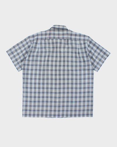 Vintage Yves Saint Laurent Short Sleeve Check Shirt - XL