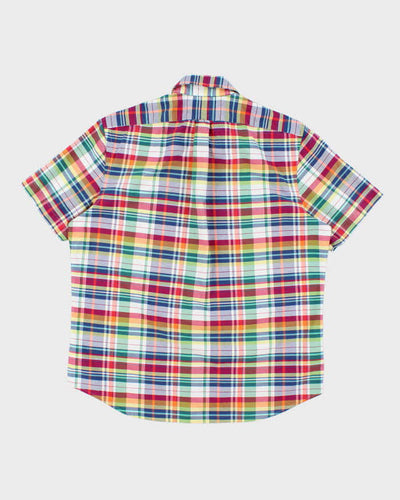 Vintage Ralph Lauren Short Sleeve Check Shirt - L