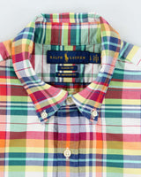 Vintage Ralph Lauren Short Sleeve Check Shirt - L