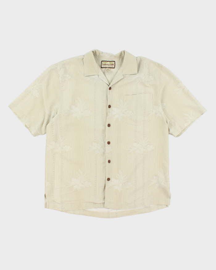 Vintage Jamaica Jaxx Silk Hawaiian Shirt - M