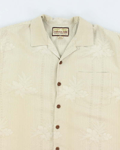 Vintage Jamaica Jaxx Silk Hawaiian Shirt - M