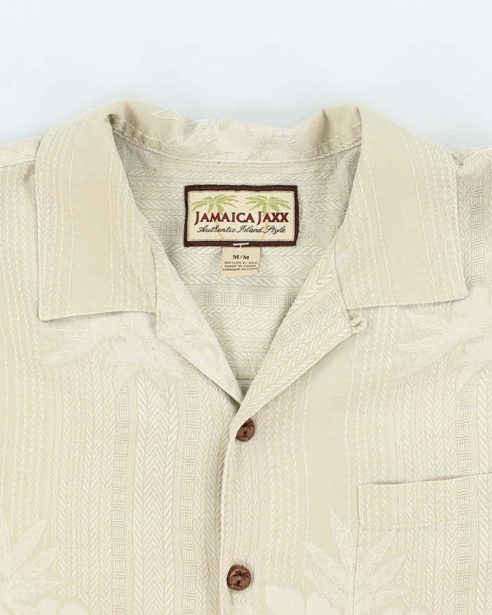 Vintage Jamaica Jaxx Silk Hawaiian Shirt - M