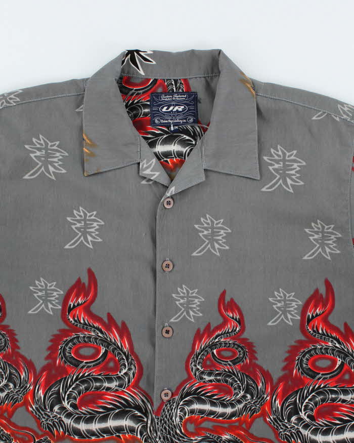Vintage Y2k 00s Urban Rags Dragon Shirt - M