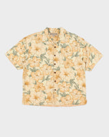 Vintage Jamaica Jaxx Hawaiian Silk Shirt - L