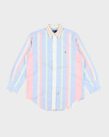 Vintage Ralph Lauren Stripe Long Sleeve Shirt - L
