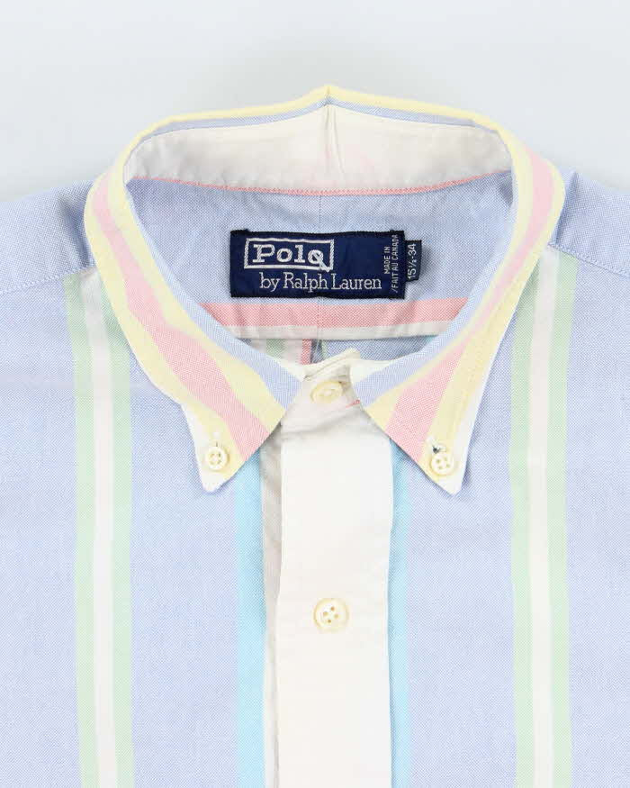 Vintage Ralph Lauren Stripe Long Sleeve Shirt - L