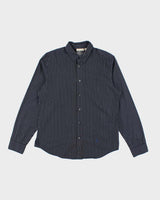 Vintage DKNY Stripe Long Sleeve Shirt - L