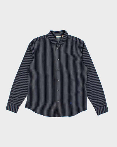 Vintage DKNY Stripe Long Sleeve Shirt - L