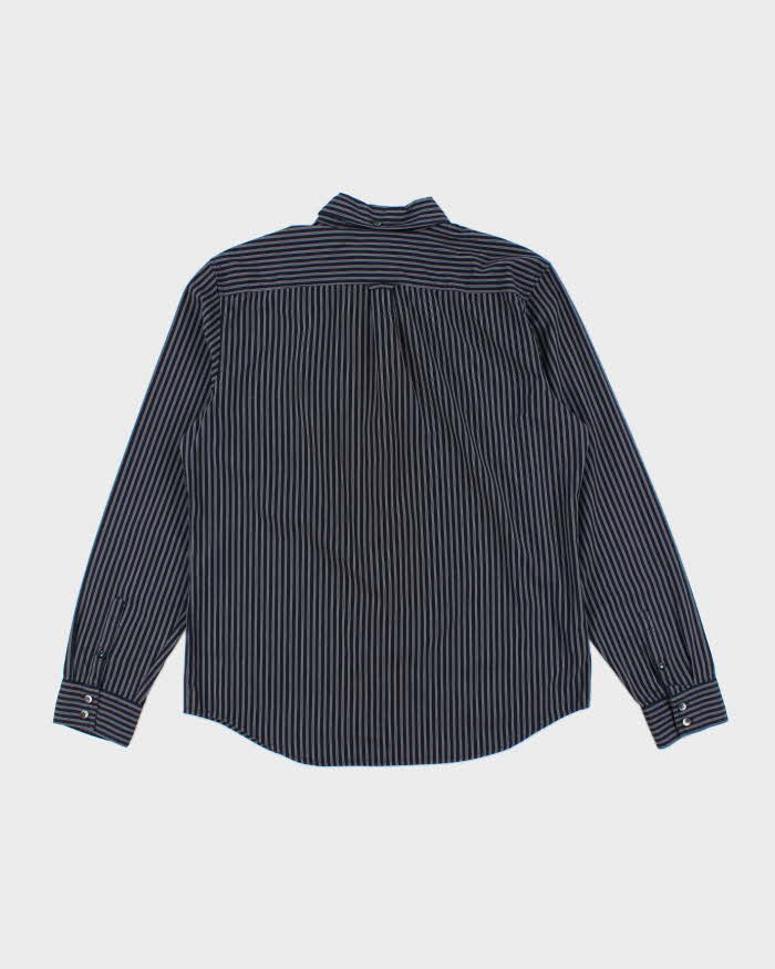 Vintage DKNY Stripe Long Sleeve Shirt - L