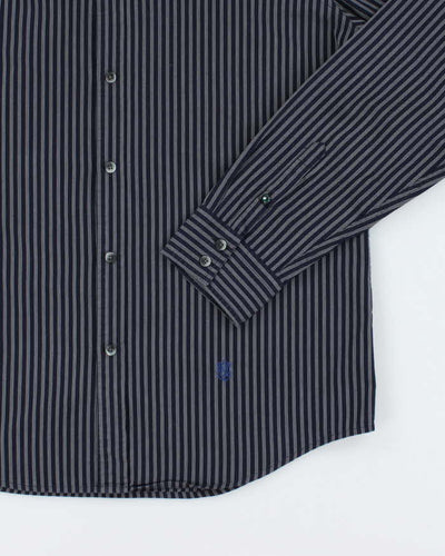 Vintage DKNY Stripe Long Sleeve Shirt - L