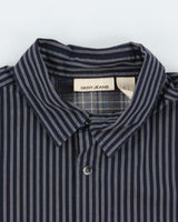 Vintage DKNY Stripe Long Sleeve Shirt - L