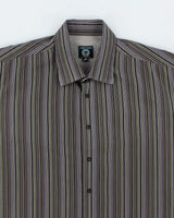 Vintage Y2k 00s Point Zero Stripe Long Sleeve Shirt - XL
