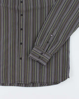 Vintage Y2k 00s Point Zero Stripe Long Sleeve Shirt - XL