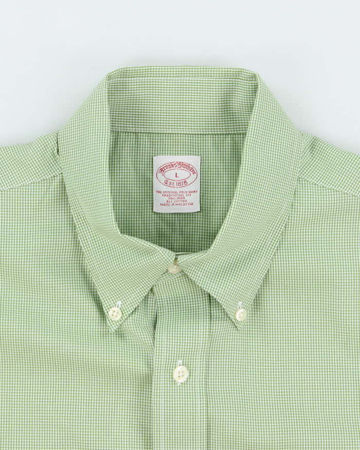 Vintage Brooks Brothers Oversized Check Shirt - L