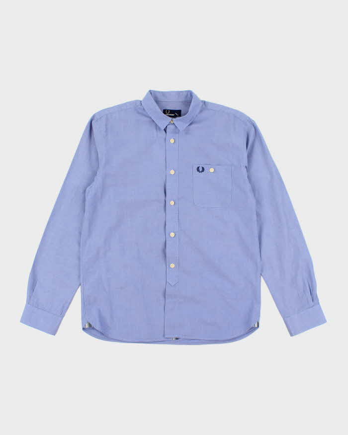 Vintage Fred Perry Long Sleeve Shirt - M