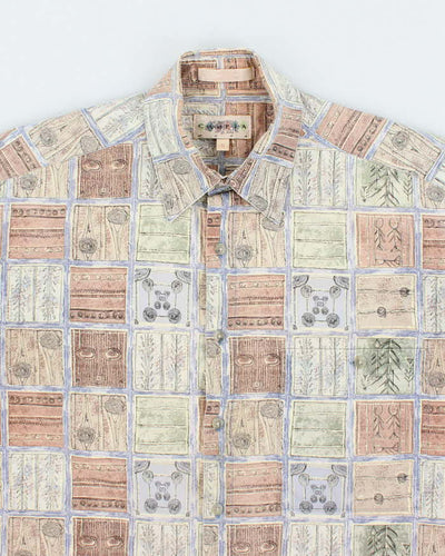 Vintage Capia Oversized Hawaiian Shirt - M