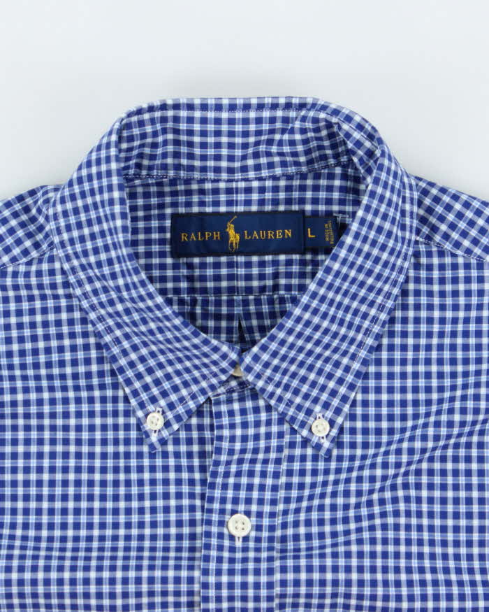 Vintage Ralph Lauren Check Long Sleeve Shirt - L