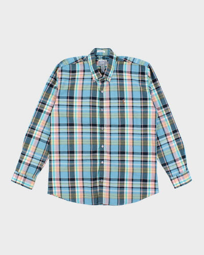 Vintage 2000's Ralph Lauren RRL Small Horse Flannel Shirt - XXL