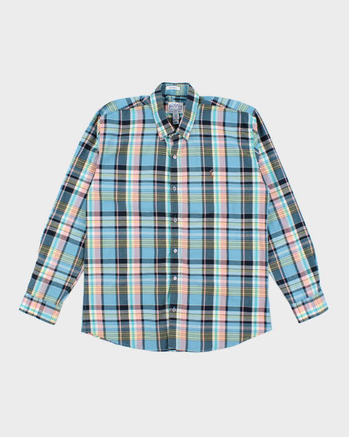 Vintage 2000's Ralph Lauren RRL Small Horse Flannel Shirt - XXL
