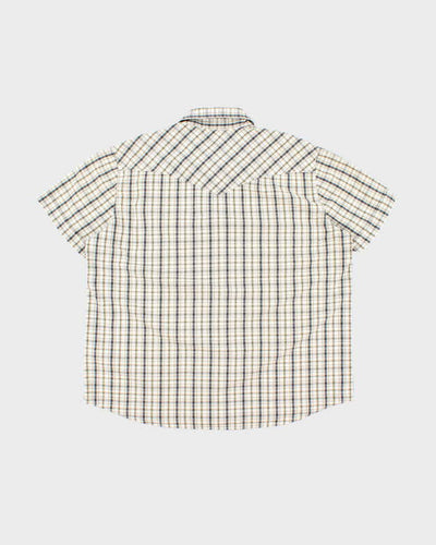 Vintage Levi's Signature Snap Button Short Sleeve Western Shirt - XL