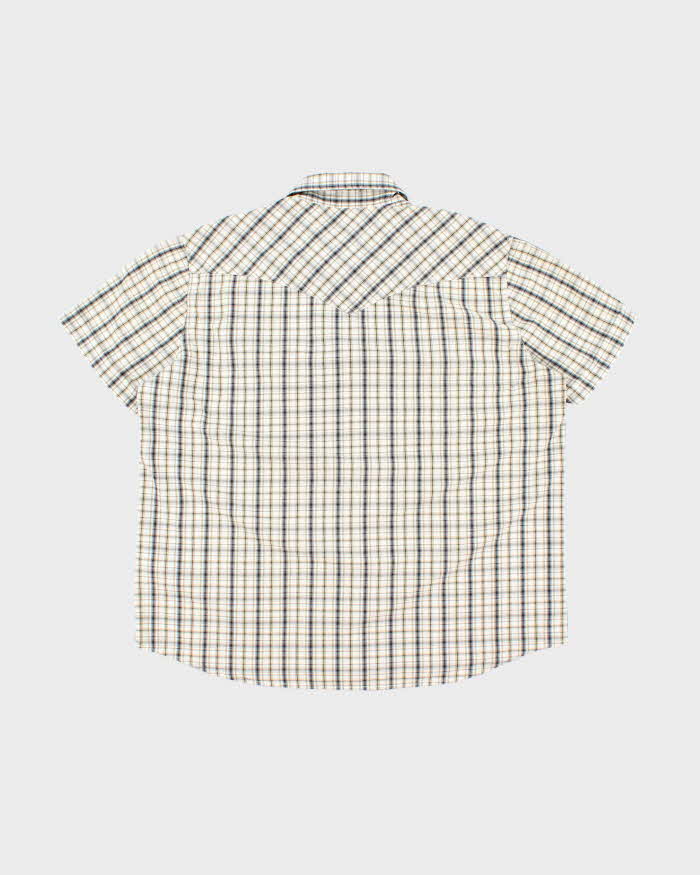 Vintage Levi's Signature Snap Button Short Sleeve Western Shirt - XL
