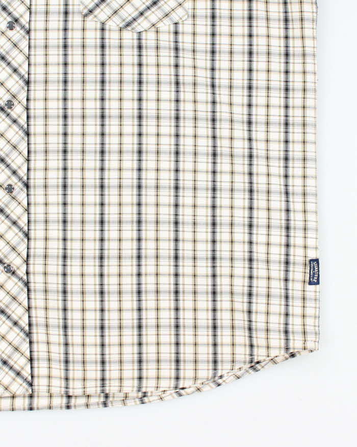 Vintage Levi's Signature Snap Button Short Sleeve Western Shirt - XL