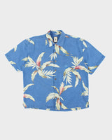 Vintage Jamaica Jaxx Floral Print Lightweight Hawaiian Shirt - XL