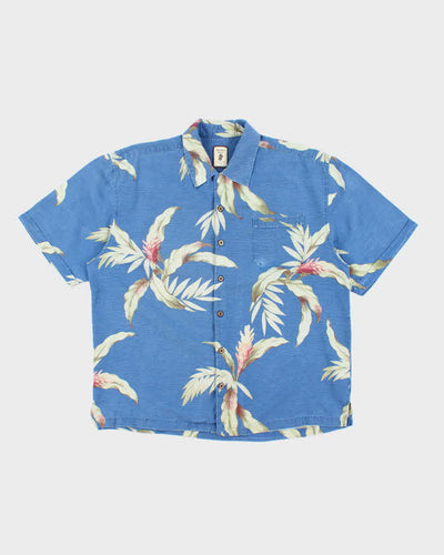 Vintage Jamaica Jaxx Floral Print Lightweight Hawaiian Shirt - XL