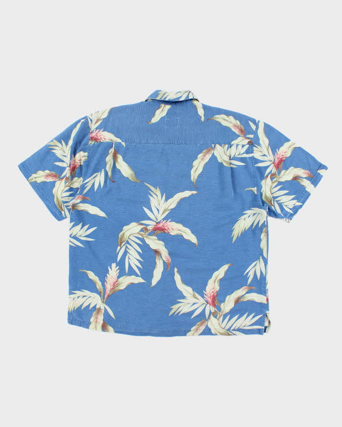 Vintage Jamaica Jaxx Floral Print Lightweight Hawaiian Shirt - XL