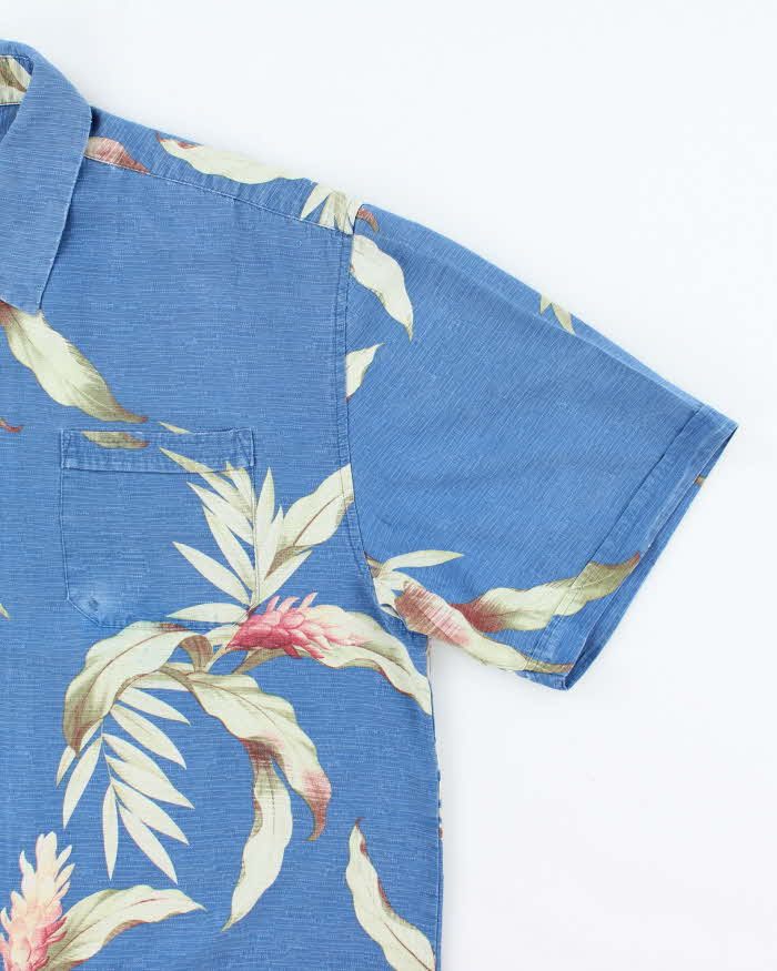 Vintage Jamaica Jaxx Floral Print Lightweight Hawaiian Shirt - XL