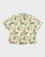Vintage Tommy Bahama Oversized All Over Print Hawaiian Shirt - XXL