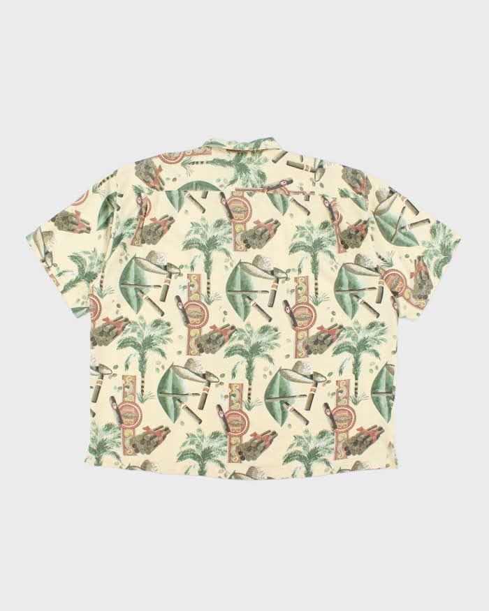 Vintage Tommy Bahama Oversized All Over Print Hawaiian Shirt - XXL