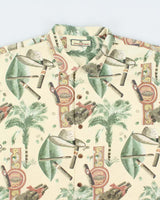 Vintage Tommy Bahama Oversized All Over Print Hawaiian Shirt - XXL