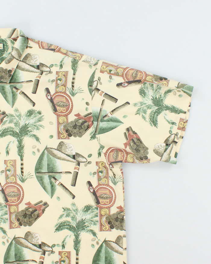 Vintage Tommy Bahama Oversized All Over Print Hawaiian Shirt - XXL