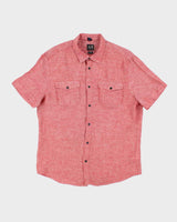 Vintage Armani Exchange Lightweight Short Sleeve Shirt - L