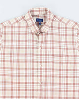 Vintage 2000's Gant Embroidered Logo Flannel Shirt - XL