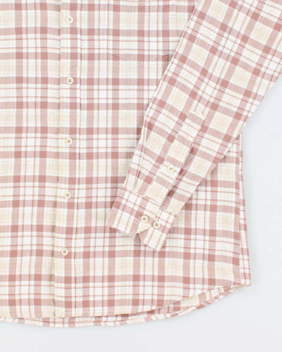 Vintage 2000's Gant Embroidered Logo Flannel Shirt - XL