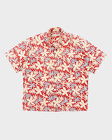 Vintage 2000's Pierre Cardin Floral All Over Print Hawaiian Shirt - L