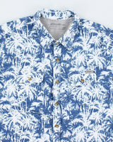 Vintage 2000's Eddie Bauer Patterned Short Sleeve Shirt - L