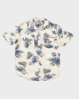 Vintage 2000's Point Zero Floral Print Hawaiian Shirt - M