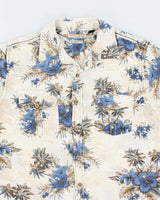 Vintage 2000's Point Zero Floral Print Hawaiian Shirt - M