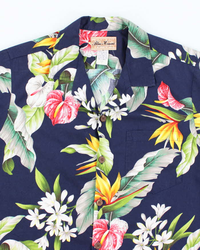 Vintage Blue Hawaii Hawaiian Shirt - M
