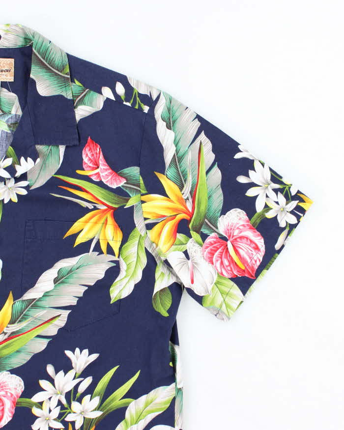 Vintage Blue Hawaii Hawaiian Shirt - M