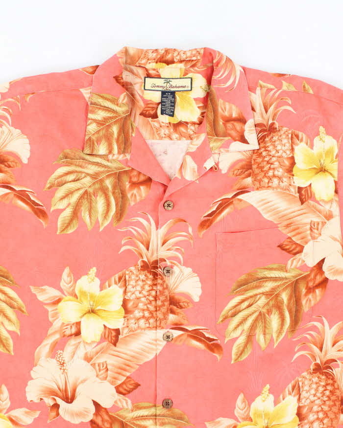 Vintage Tommy Bahama Oversized Hawaiian Silk Shirt - M