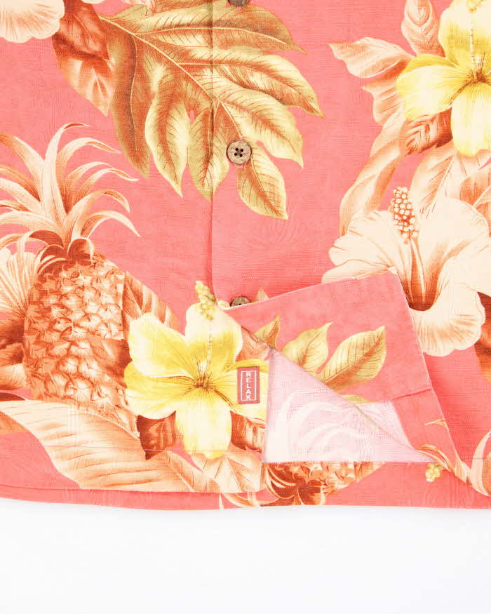 Vintage Tommy Bahama Oversized Hawaiian Silk Shirt - M
