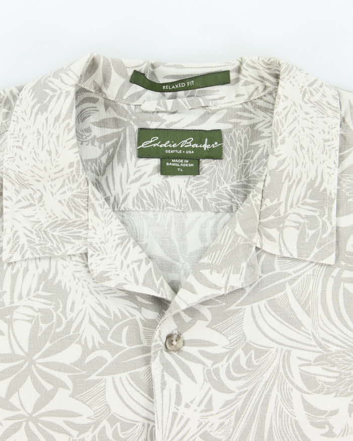 Vintage Eddie Bauer Linen Blend Shirt - XXL