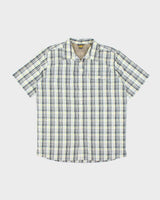 Vintage 00s Eddie Bauer Check Short Sleeve Shirt - L